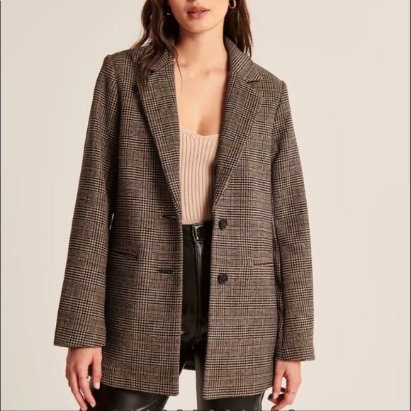 Abercrombie & Fitch Jackets & Blazers - Abercrombie & Fitch Wool Blend Blazer